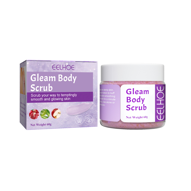 EELHOE Hair Removal Exfoliating Scrub, Body Hair Removal Clean Smooth Remove Chicken Skin Dead Skin Whitening Scrub