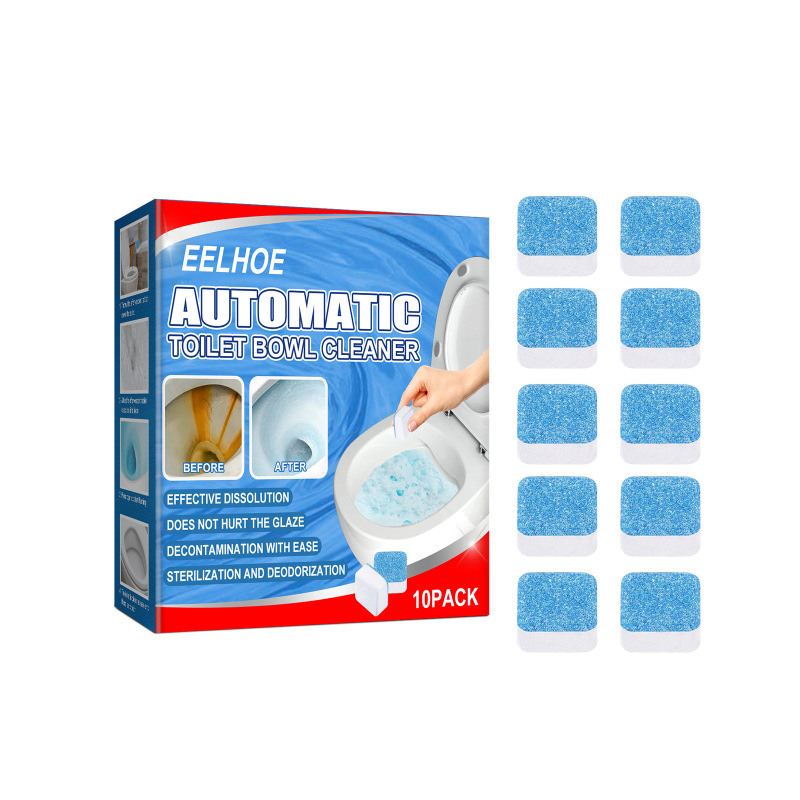 main EELHOE Toilet Toilet Cleaning Tablet Toilet Block Deodorizing Urine Stains Cleaning Effervescent Tablet Sink Stain Removal Scent