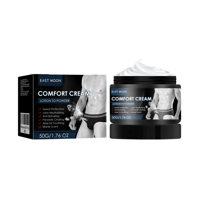 main East Moon Men's Care Cream, With Gentle Ingredients, Nourishes And Soothes Men's Skin. Cleansing And Moisturizing Care Cream