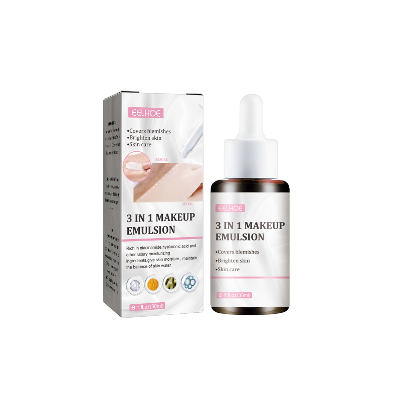 main EELHOE 3-In-1 No Makeup Cream, Bare Base No Fake White Moisturizing Beauty, Concealer And Brightening Skin Cream