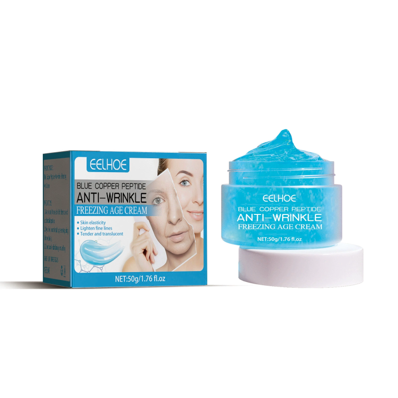 main EELHOE Blue Copper Peptide Anti-Wrinkle Freezing Cream, Reduces Fine Lines, Anti-Wrinkle And Anti-Aging Moisture And Brightens Skin Tone