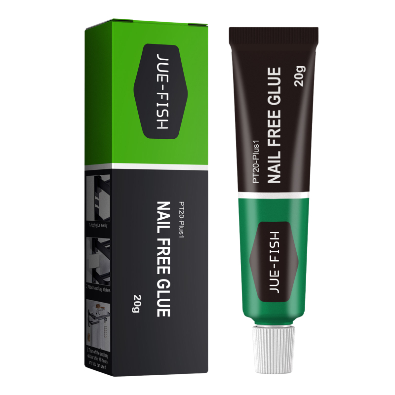 main Jue-Fish Nail Free Adhesive, Strong Adhesion Fast Drying Metal Plastic Adhesive Glass Adhesive Fast Drying Multi-Functional Adhesive
