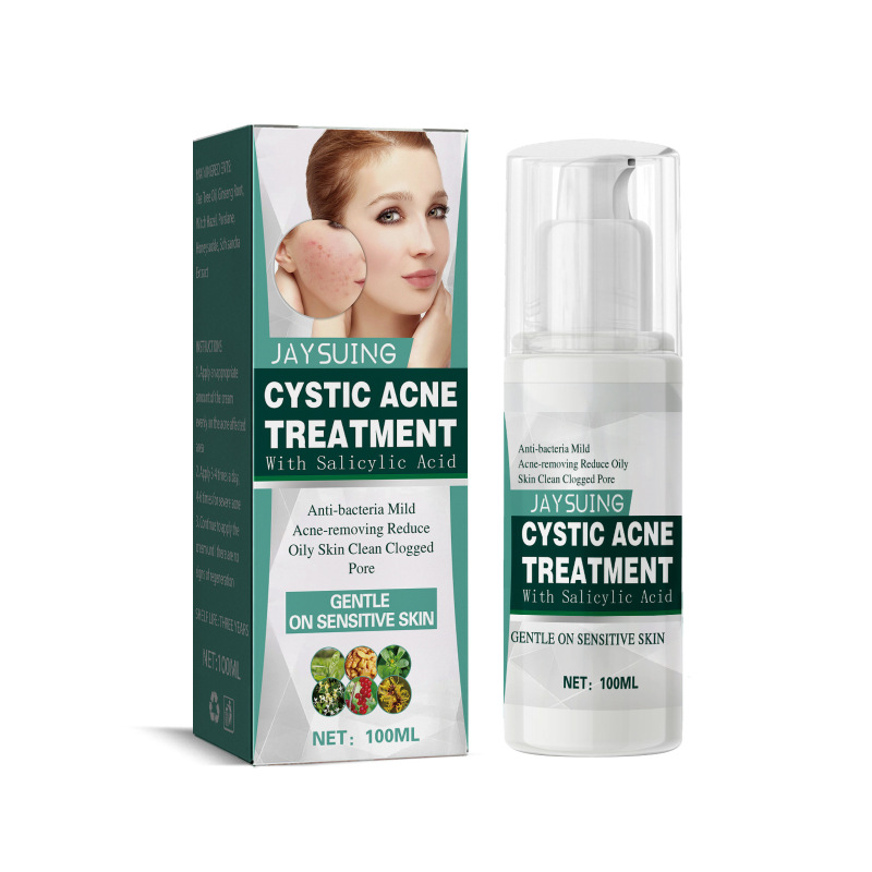 main Jaysuing Cystic Acne Treatment, Acne Removing Face Repair Cream For Closed Pimples And Acne Marks