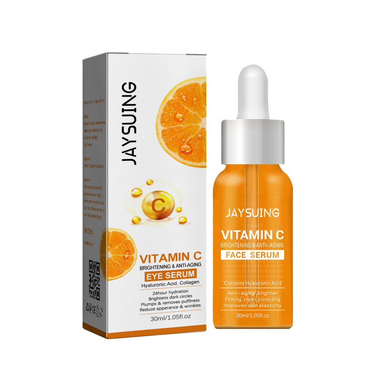 main Jaysuing Vitamin C Eye Serum, Reduces Eye Wrinkles And Dark Circles, Hydrates And Tightens Skin Serum