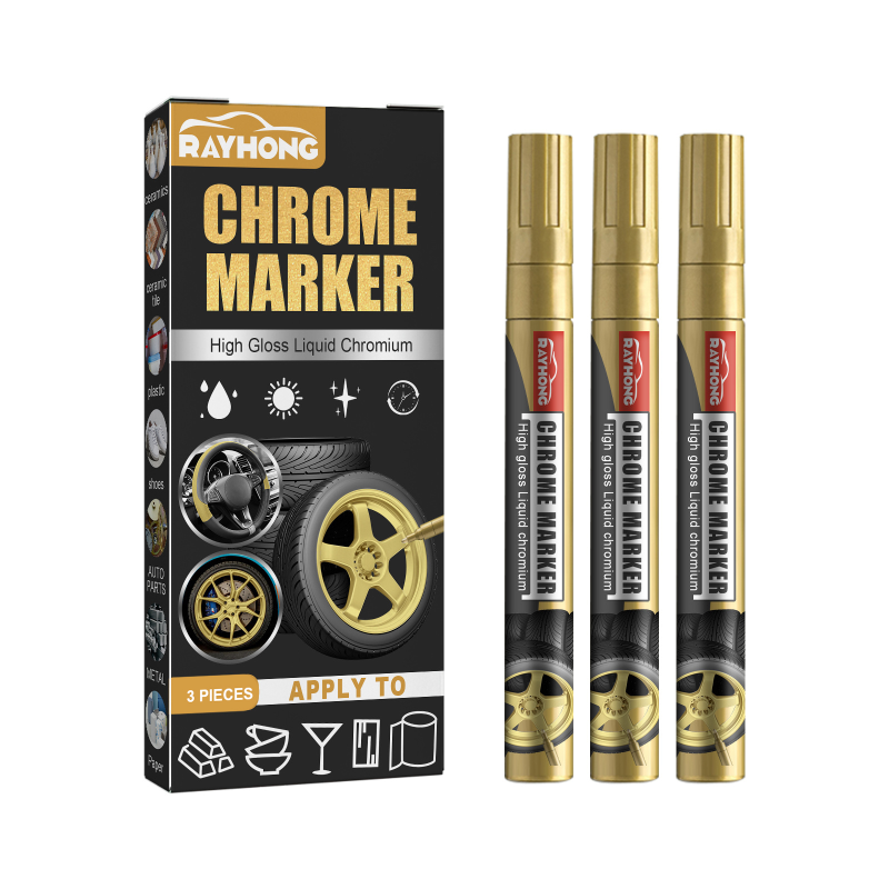 main Rayhong Car Diy Intagging Pen, Auto Tire Graffiti Personalized Color Change Coating Convenient Intagging Pen