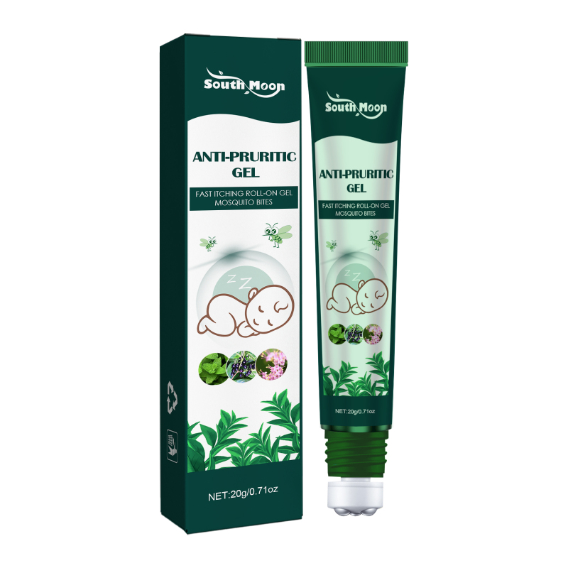 main South Moon Anti-Mosquito Anti-Itch Ball, Gel Mosquito Bites Skin Itch Portable Relief Care Ball