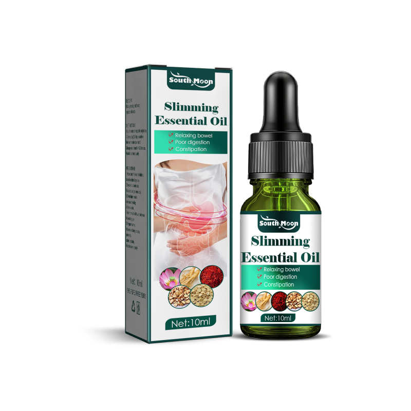 main South Moon Herbal Defecation And Body Shaping Essential Oil, Moisten The Bowel Bowel, Reduce The Stomach, Clear The Intestine And Expel Oil, Tighten And Shape