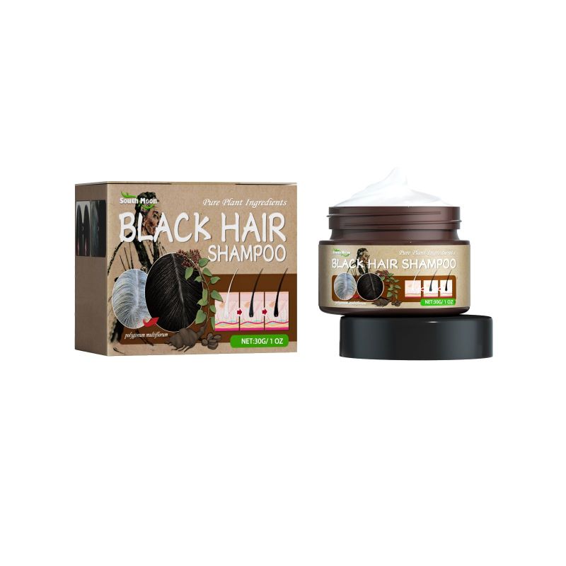 main South Moon Polydum Polydum White Turn Black Shampoo, Deep Repair, Dandruff, Itching, Oil Control And Nutrition Hair