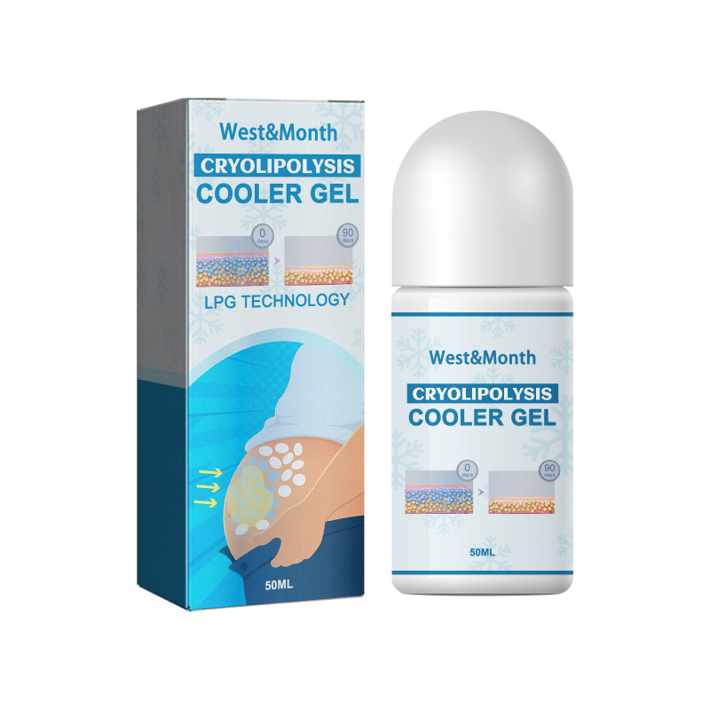main West&Month Cry Lipolysis Cooler Gel, Firming Belly Body Shaping Slimming Moisturizing Gel
