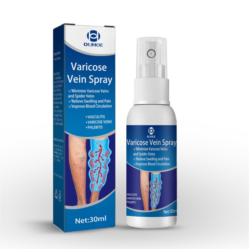 main OUHOE Leg Treatment Spray, Relieves Leg Skin Discomfort Care Body Repair Massage Treatment
