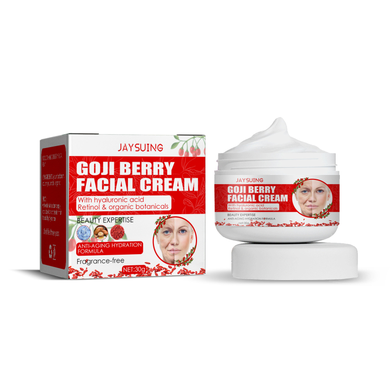 main Jaysuing Goji Berry Face Cream, Hydrating Lightening Lines Firming Lift Face Skin Cream