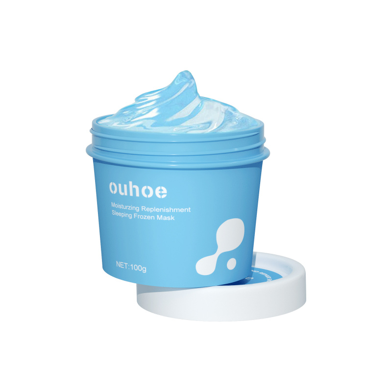 main OUHOE Hydrating And Moisturizing Sleep Frozen Mask, Shrink Pores Brightens Skin, Refreshes And Moisturizes Spread Mask