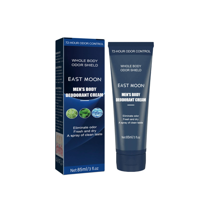 main East Moon Men's Body Deodorant Cream, Gentle Body Deodorant Cream For Men's Body Care