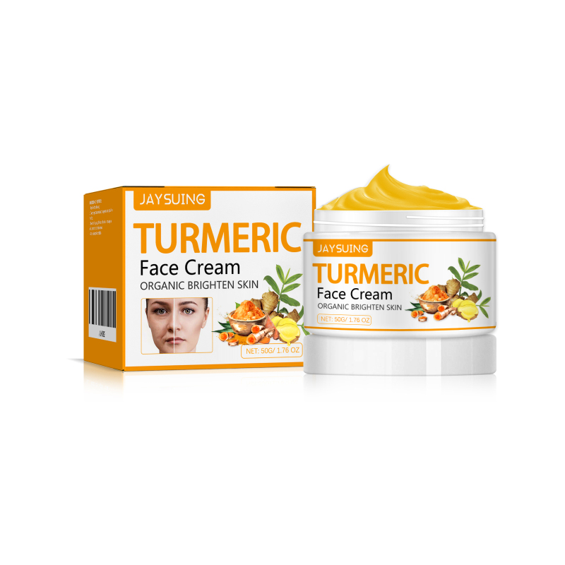 main Jaysuing Turmeric Firming Beauty Cream, Lightens Wrinkles, Tightens Face, Brightens Skin And Prevents Aging Cream