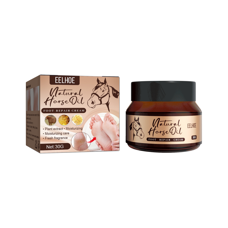 main EELHOE Horse Oil Foot Cream, Hydrating And Moisturizing Foot Care Cream To Repair Dry, Cracked And Peeling Foot Skin