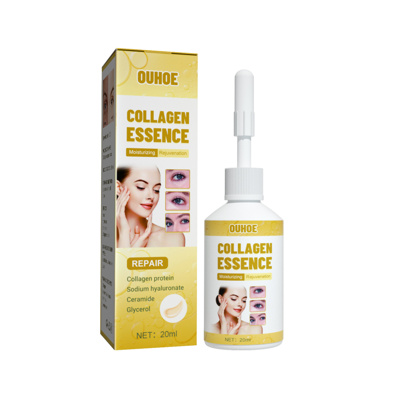 main OUHOE Collagen Essence - Gentle, Refreshing And Moisturizing Facial Skin Care Essence For A Supple And Smooth Skin Appearance