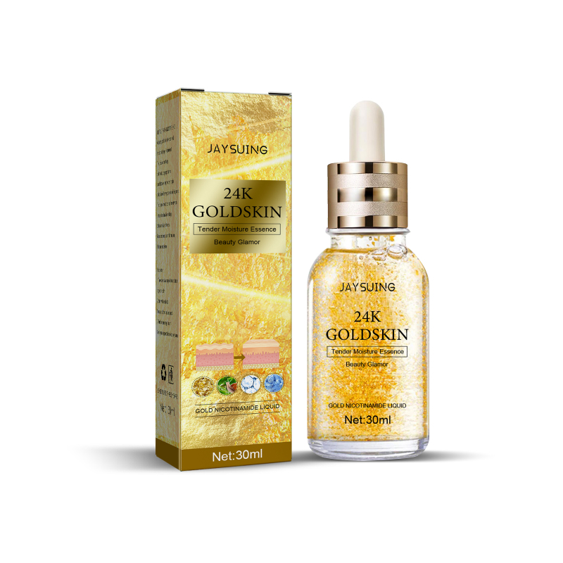 main Jaysuing 24K Gold Collagen Lifting Serum, Tightens Brightens Moisturizes Skin And Reduces Wrinkles Serum