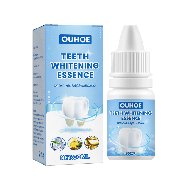 main OUHOE Teeth Whitening Serum, Removing Plaque Smoke Stain Bad Breath Teeth And Oral Cleaning Care Serum