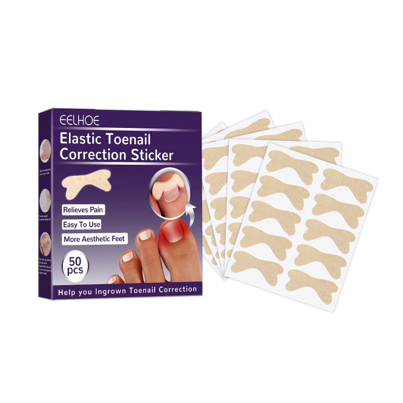 main EELHOE Elastic Toenail Correction Patch, Nail Groove Correction Nail Repair Ingrown Nail Patch