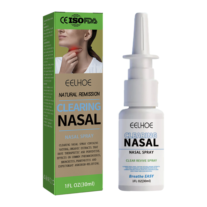 EELHOE Nasal Spray, Relieve Nasal Congestion, Itchy Runny Nose And Stop Snoring Nasal Care Spray