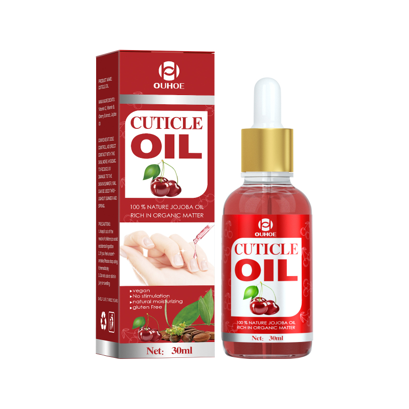 OUHOE Cuticle Oil - Daily Portable Hand And Foot Nail Gentle Moisturizing And Nourishing Cuticle Edge Nail Oil