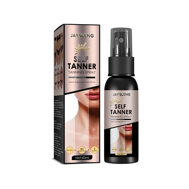 Jaysuing Skin Darkening Spray - Helps Darken And Tone Pale Skin To Achieve A Sun-Kissed Bronze Complexion. The Spray Hydrates, Moisturizes And Nourishes The Skin.