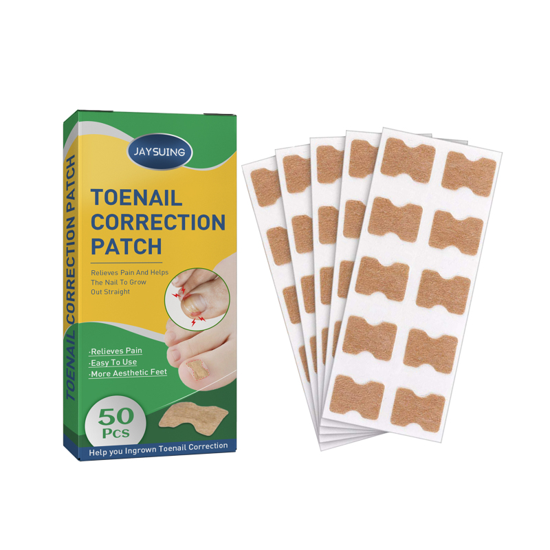 Jaysuing Toenail Furrow Correction, Toenail Insert Nail Repair Correction Pull-up Nail Nail Patch