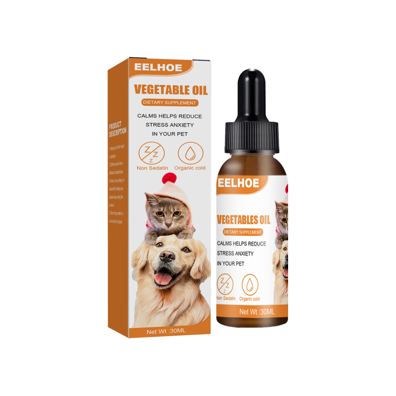 main Yegbong Cat And Dog Care Essence, Hemp Seed Oil Enhanced Health Care Essence Pet Cat And Dog Food Conditioning Care