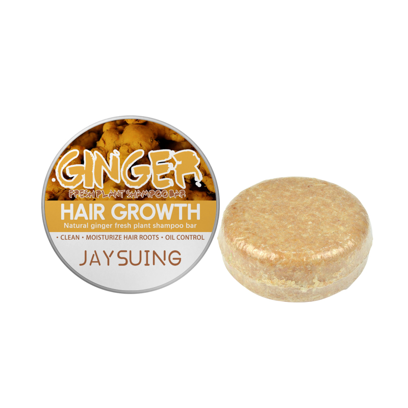 main Jaysuing Ginger Shampoo Soap Gently Nourishes Hair, Making It Smooth And Lustrous. Daily Cleansing Shampoo Soap