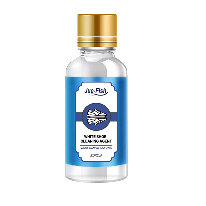 main Jue-Fish White Shoe Cleaner White Shoe Cleaning Decontamination Cleaning Whitening Decontamination Brightening White Shoe Edge Yellow Removal
