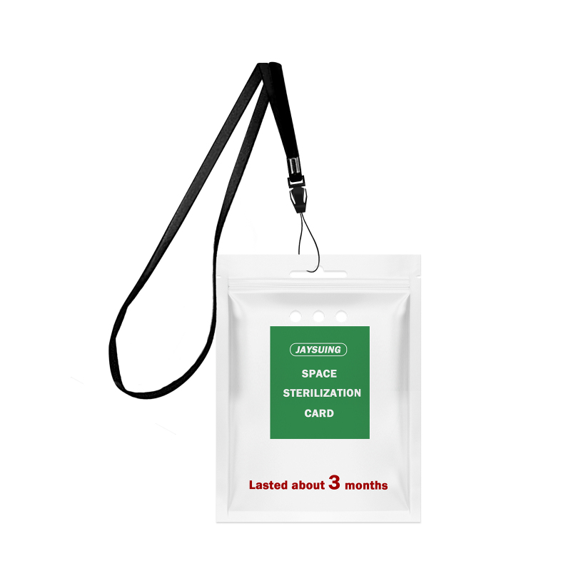 main Jaysuing Space Purification Card Lanyard Easy To Carry Portable Space Air Purification Protection Card Stickers