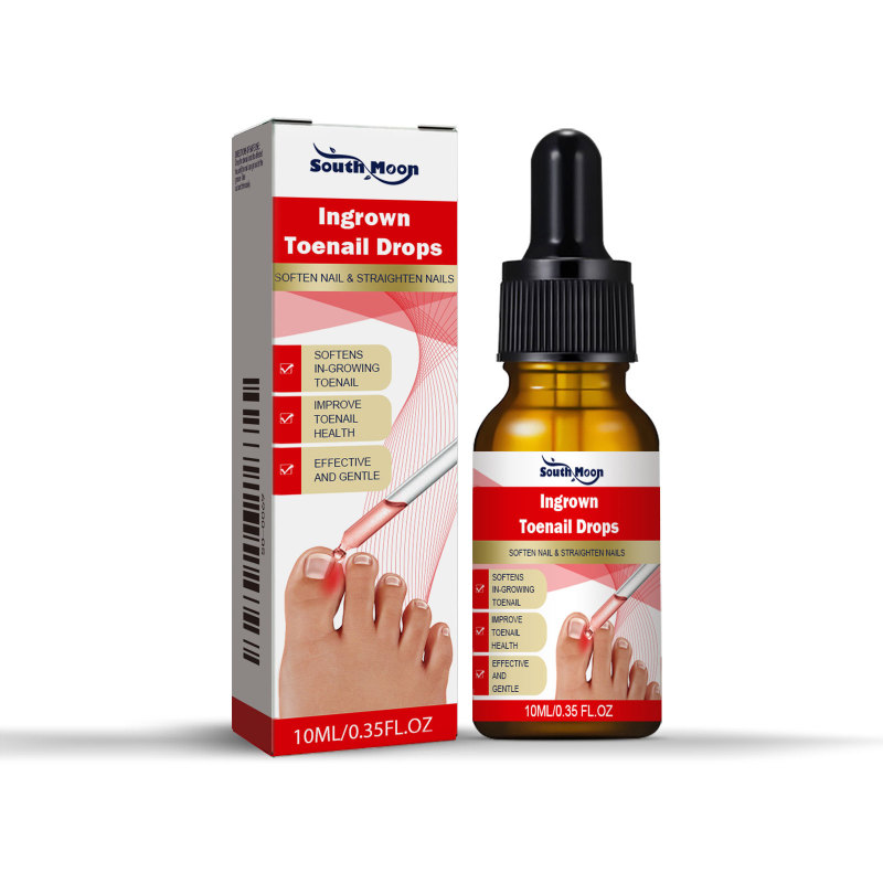 main South Moon Toenail Repair Essence (10ml) Moisturizes, Repairs And Cleanses Foot Nails, Brightening Nail Care Essential Oil