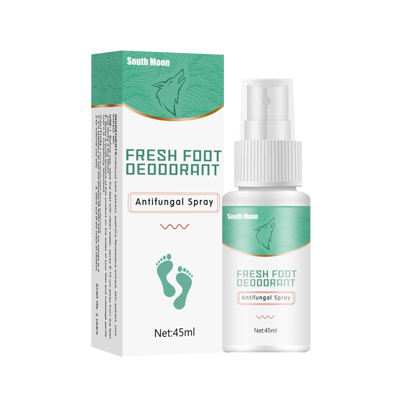 main South Moon Deodorant Foot Spray Moisturizes Skin And Relieves Dry And Cracked Feet