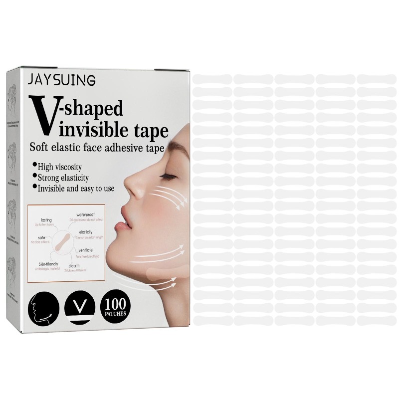 main Jaysuing Facial Invisible Stickers Are Easy To Use And Convenient For Daily Care Of V-Shaped Small Faces. They Are Transparent And Invisible