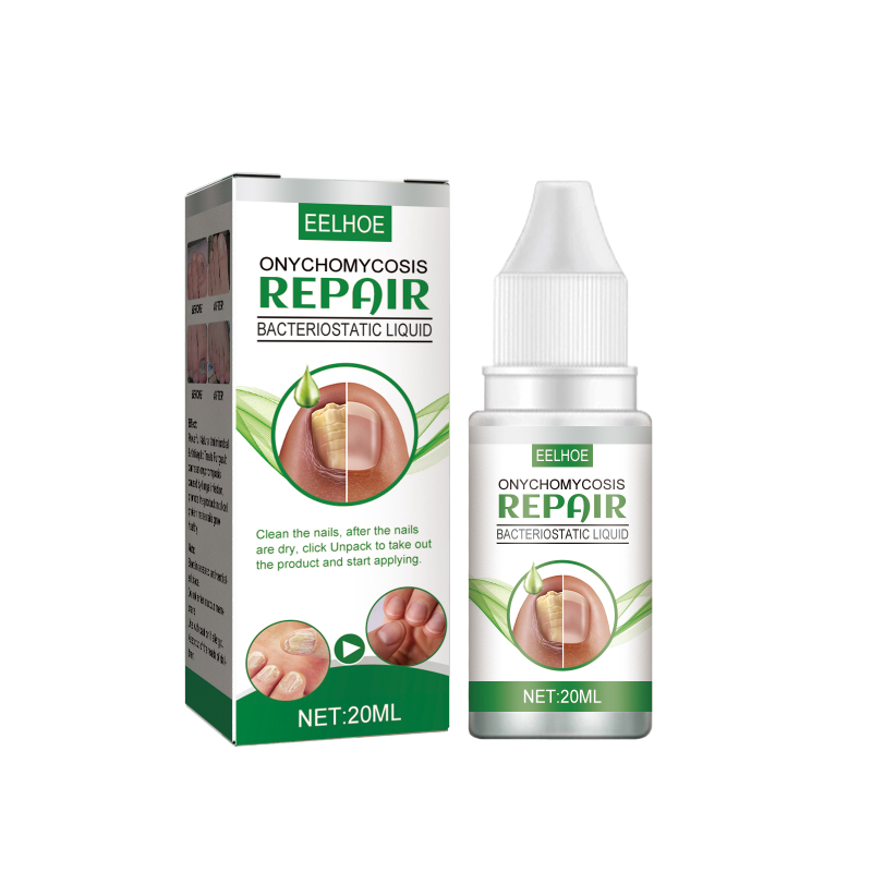 main EELHOE Grey Nail Repair Solution, Thickening Grey Nail Repair Solution Thickening Discoloration Peeling Soft Nails