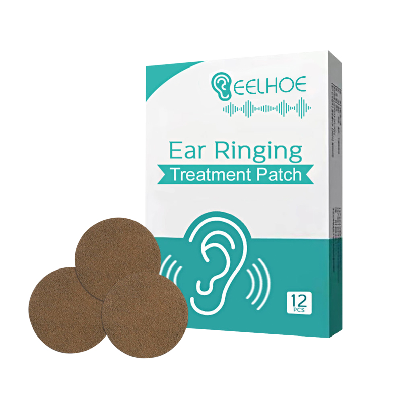 main EELHOE Tinnitus Patch, Relieves Ear Discomfort Hearing Loss Relieves Head Care Point Patch