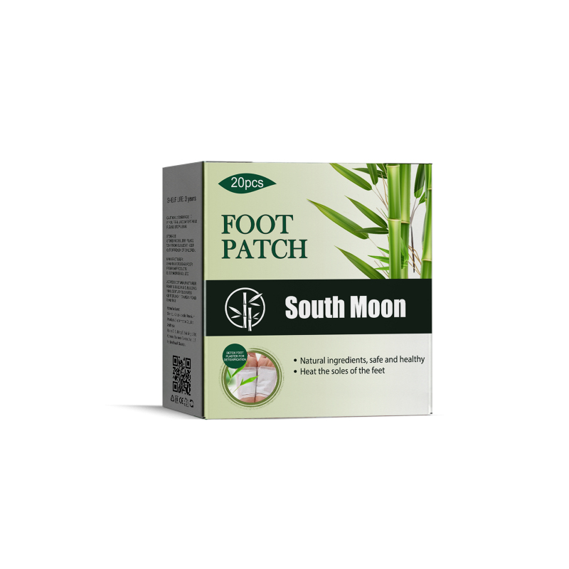 main South Moon Bamboo Charcoal Foot Patches, Gently Care For The Body During Sleep At Night And Provide Comfortable Foot Care