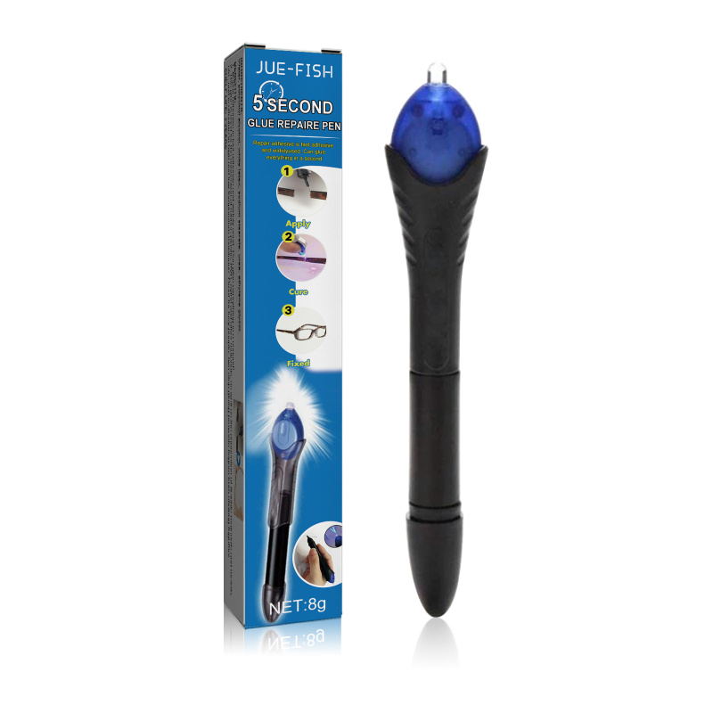 main Jue-Fish Uv Uv Curing Glue Pen, 5 Seconds Repair Plastic Ceramic Cable Adhesive Resistant To High And Low Temperatures