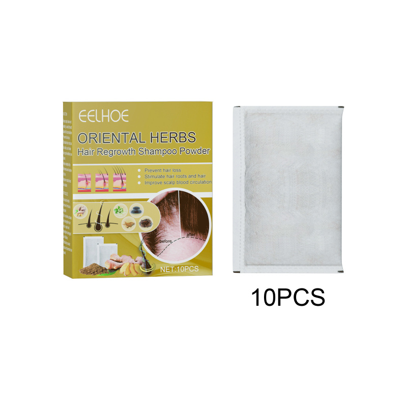 main EELHOE Ginger Hair Wash Powder, Cleaning Anti-Itch Repair Anti-Loss Moisturizing, Strong And Hair Care Wash Powder