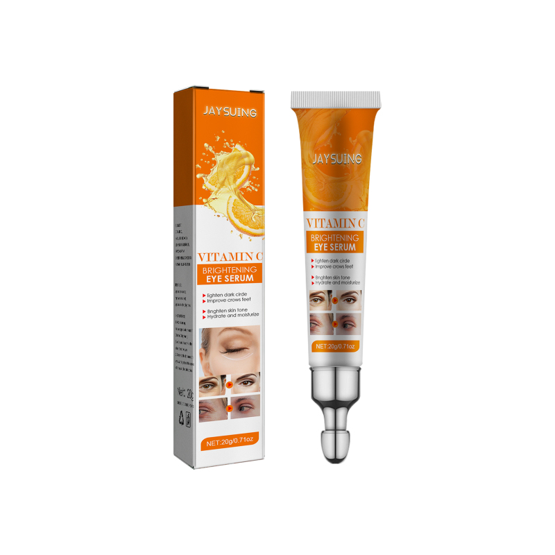 Jaysuing Vitamin C Firming Eye Cream, Firming And Lightening Fine Lines, Dark Circles And Bags Around Eyes Moisturizing Eye Cream