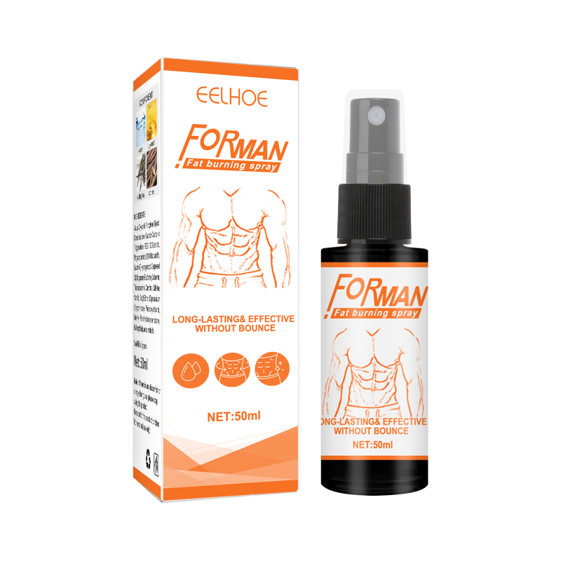 main EELHOE Men's Abs Spray, Vest Line Body Sculpting Cream Exercises Chest To Increase Muscle Body Care