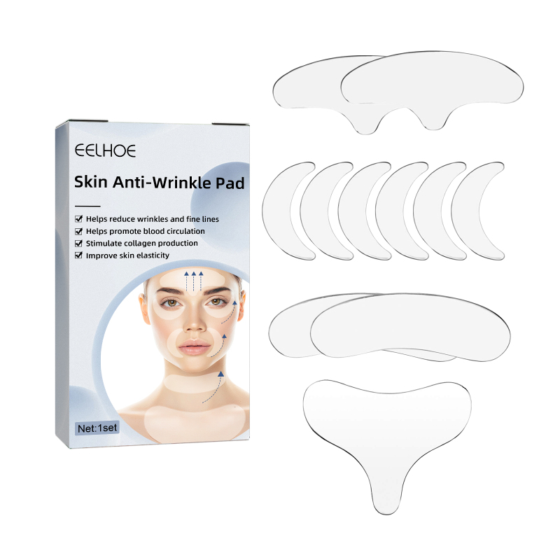 EELHOE Skin Anti-Wrinkle Pad, Face Anti-Wrinkle Fade Fine Lines Firming Lift Skin Slack Aging Face Lift