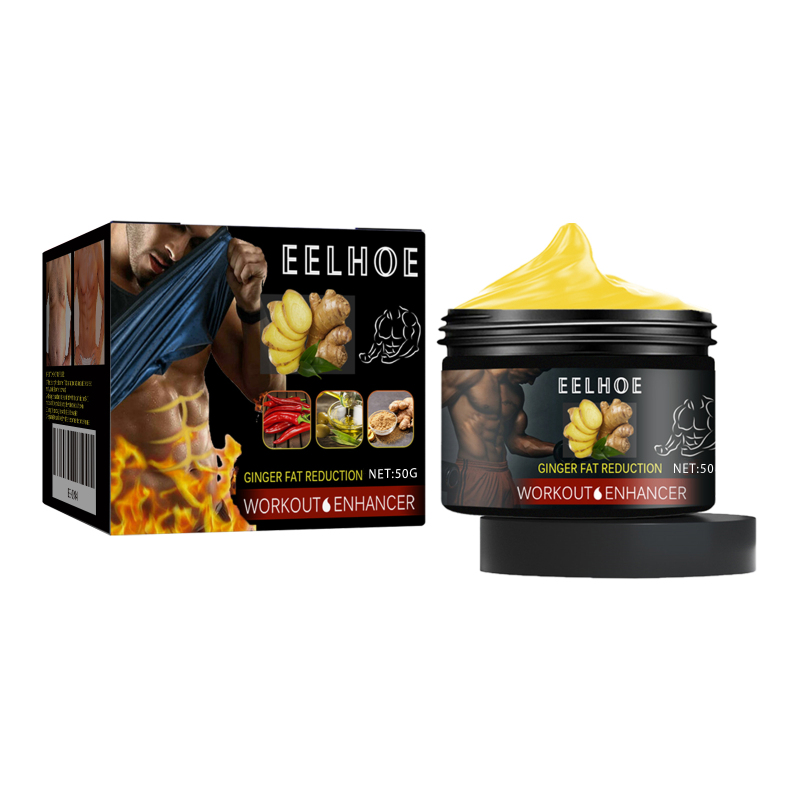 main EELHOE Ginger Abdominal Cream, For Men And Women Fitness Abdominal Body Skin Moisturizing And Hydrating Massage Cream