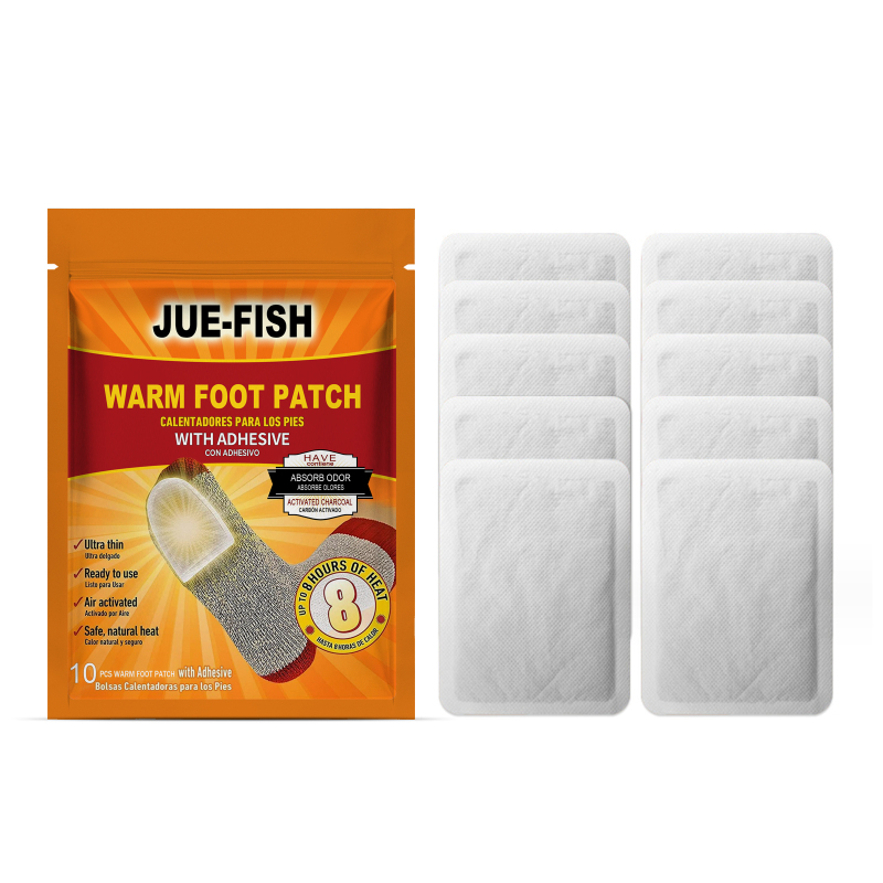 main Jue-Fish Foot Warm Patch, Warm Portable Disposable Heat And Cold Warm Foot Patch