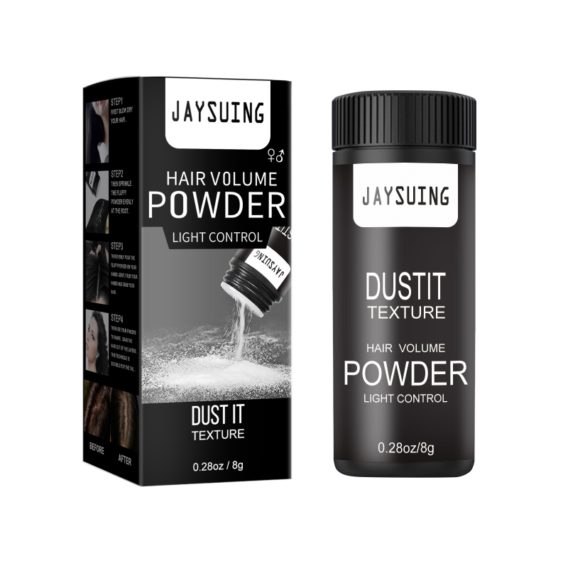 main Jaysuing Hair Puff Powder, Men's And Women's Hair Styling Care Leave-In Fluffy Refreshing Gentle Puff Powder