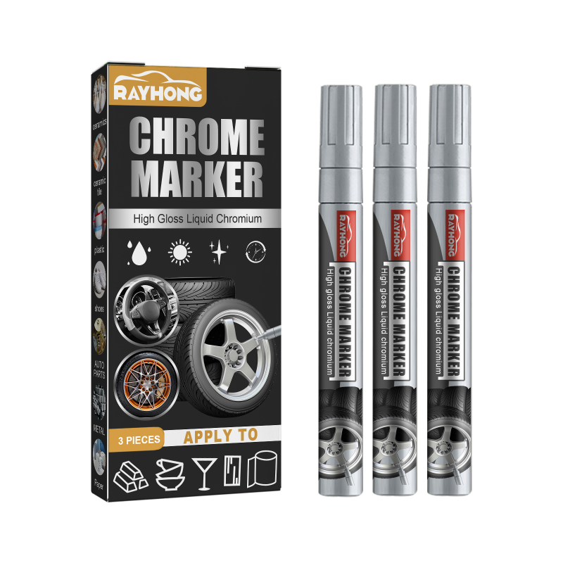 main Rayhong Car Diy Intagging Pen, Auto Tire Graffiti Personalized Color Change Coating Convenient Intagging Pen
