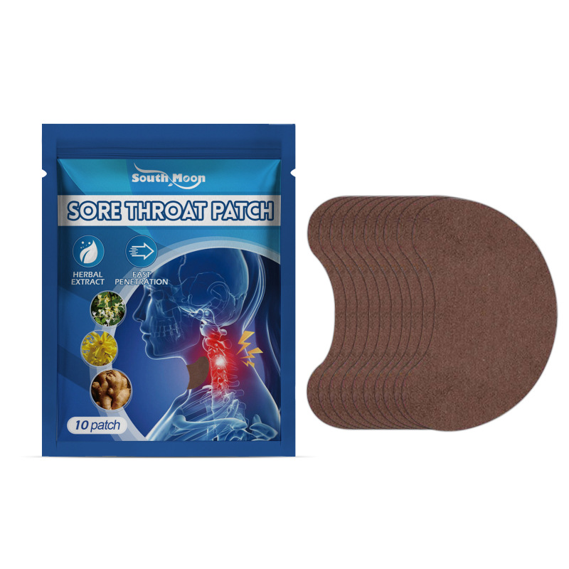 South Moon Throat Care Patch, Gently Relieves Throat Discomfort Daily Use Of The Patch