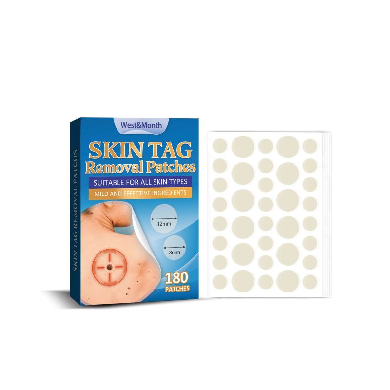 main West&Month Gram Verruca Patch, Remove Flesh Pellet Flat Wart Condyloma Skin Repair Patch Gram Verruca Patch