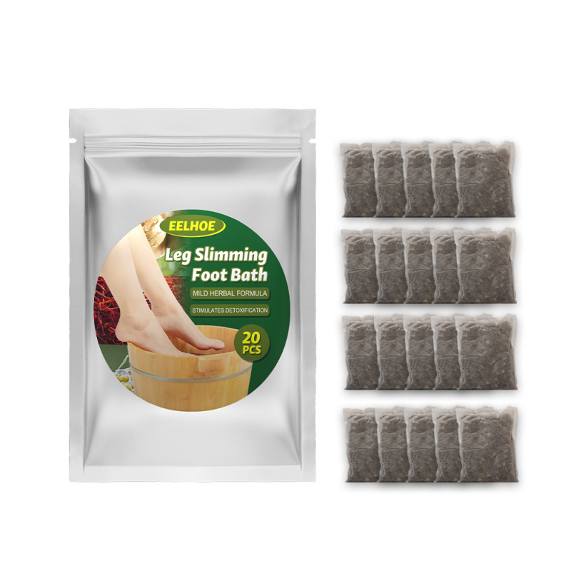 main EELHOE Foot Bath Bag, Ginger Foot Bath Bag, Body Care, Calf Muscle Massage, Relaxation Of Body And Mind, Foot Care