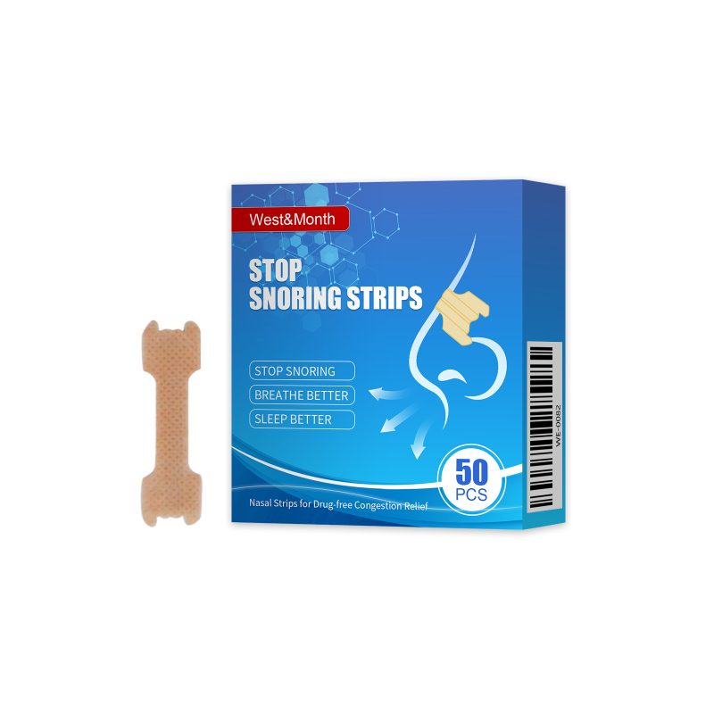 main West&Month Stop Snoring Strips, Anti-snoring Dredging Respiratory Tract Anti-snoring Stop Patch Care